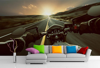 Fototapeta Spanilá jazda motoriek